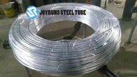 4.76*0.7MM ASTM A254 ，DC04 Bundy Galvanized Steel Tubing Coil Zinc Coated Lowe Carbon