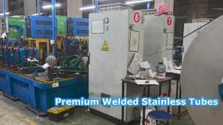 Kaynaklı paslanmaz boru TP304, TP316, S32205